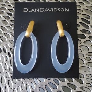DEAN DAVIDSON Gemstone Carved Earrings